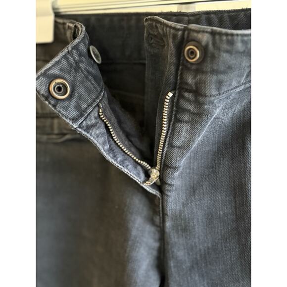 R13 Moto Skinny Jeans Women's Size 28 Black Denim Distressed Vintage Style Italy - Picture 7 of 16